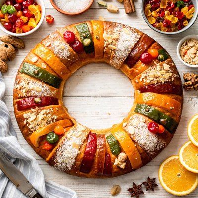 Image of Rosca De Reyes Three Kings Cake