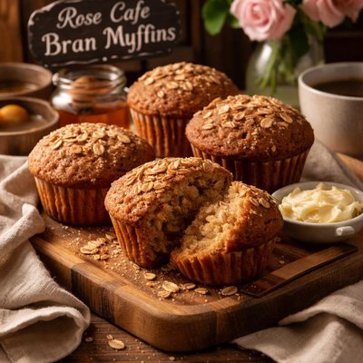Image of Rose Cafe Bran Muffins