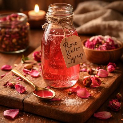 Image of Rose Water Syrup