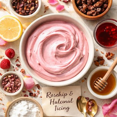 Image of Rosehip and Hibiscus Icing