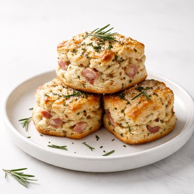 Image of Rosemary and Ham Scones