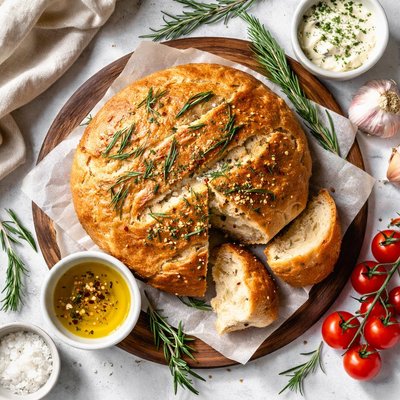 Image of Rosemary Artisan Bread