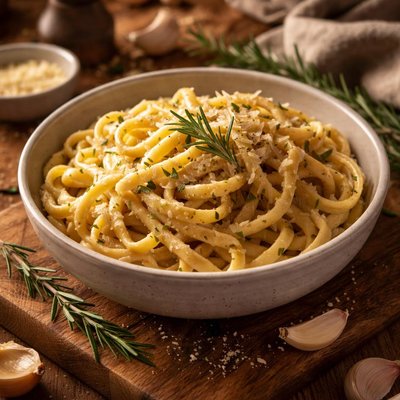Image of Rosemary Buttered Noodles