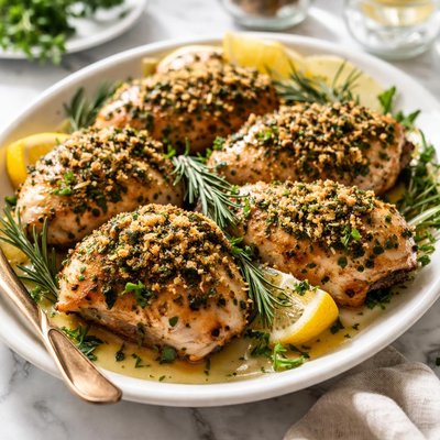 Image of Rosemary Chicken Oreganata