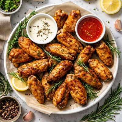 Image of Rosemary Chicken Wings