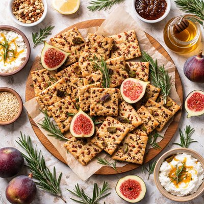 Image of Rosemary Fig Crackers