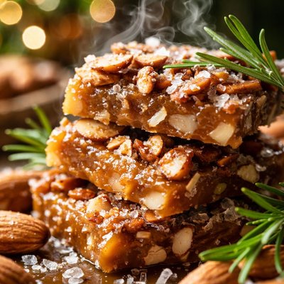 Image of Rosemary Fleur De Sel Almond Toffee Rsc