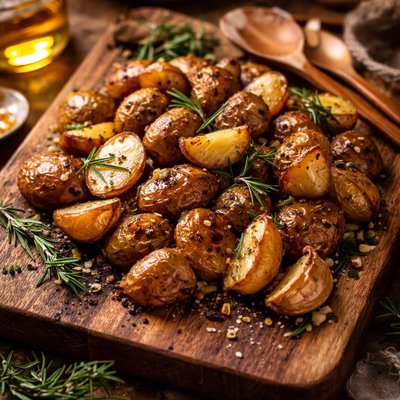 Image of Rosemary Garlic Roasted Potatoes