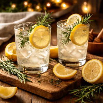 Image of Rosemary Lemon Fizz