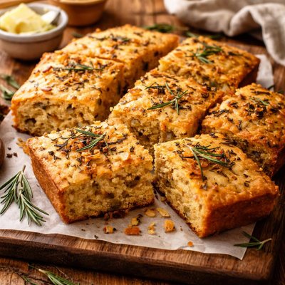Image of Rosemary Onion Cornbread