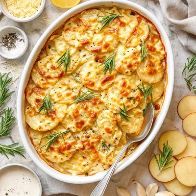 Image of Rosemary Scalloped Potatoes