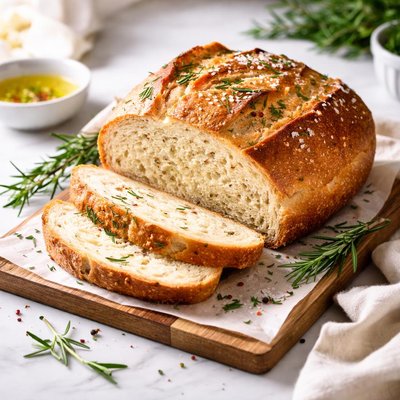 Image of Rosemary Sourdough Bread Bread Machine