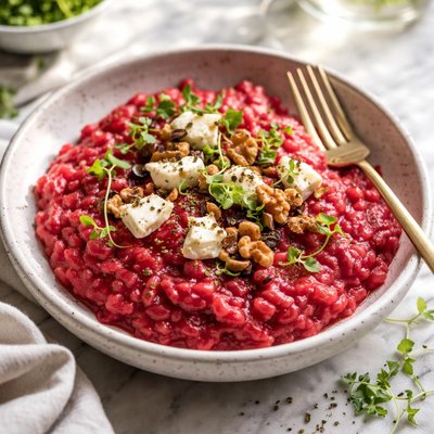 Image of Rosy Beet Risotto