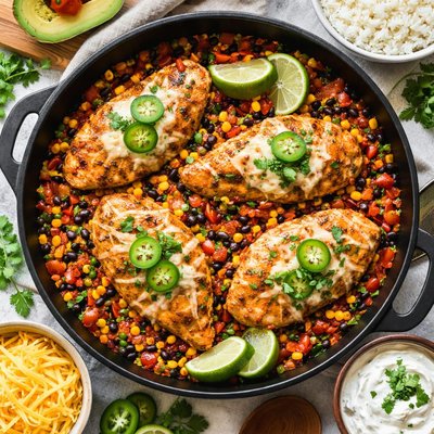 Image of Rotel Spicy Skillet Chicken