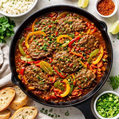 Image of Round Steak Louisiana