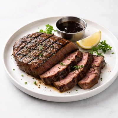 Image of Round Steak with Beer Marinade for the Grill