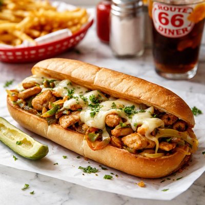 Image of Route 66 Diner Philly Chicken