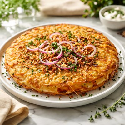 Image of Rsti Swiss Potato Cake with Onion