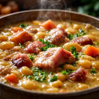 Image of Rter Med Flsk Pea Soup with Pork