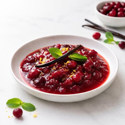 Image of Ruby Cranberry Vanilla Sauce