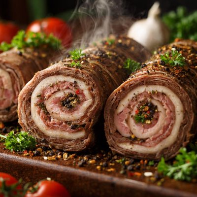 Image of Rulle Plse Danish Stuffed Beef Rolls