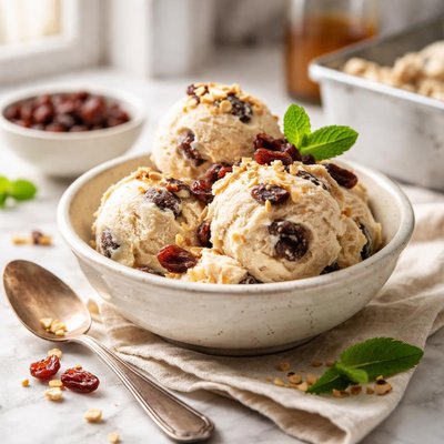 Image of Vegan Rum and Raisin Ice Cream
