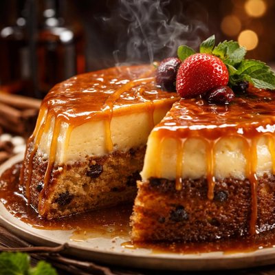 Image of Rum Flan Cake