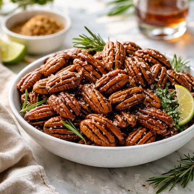 Image of Rum Glazed Spiced Pecans