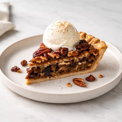 Image of Rum Raisin and Pecan Pie