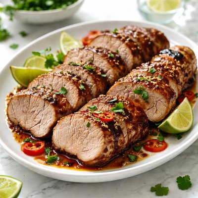 Image of Rum Yum Roast Pork Tenderloin