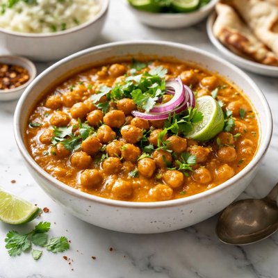 Image of Rushin Chickpea Curry