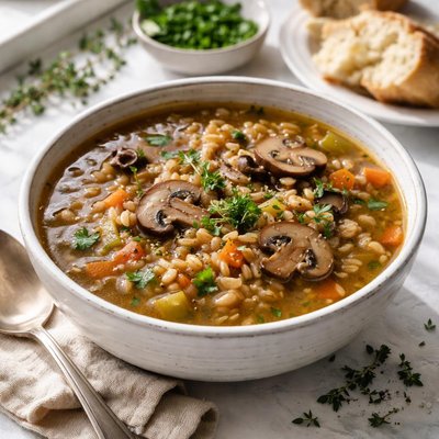 Image of Russian Barley Mushroom Soup