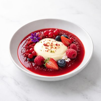 Image of Russian Berry Custard Kissel