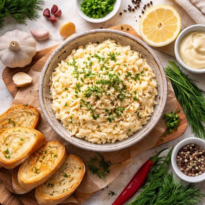 Image of Russian Garlic Cheese Spread