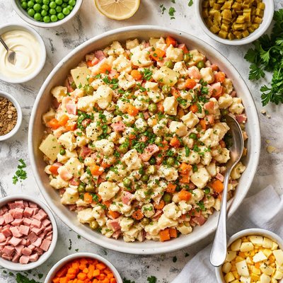 Image of Russian Potato Salad Salat Olivier