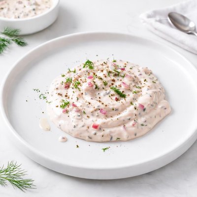 Image of Russian Style Creamy Salad Dressing