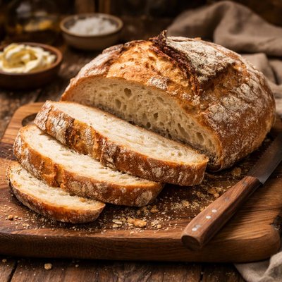 Image of Rustic Country Sourdough Bread