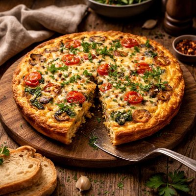 Image of Rustic Dinner Egg Frittata