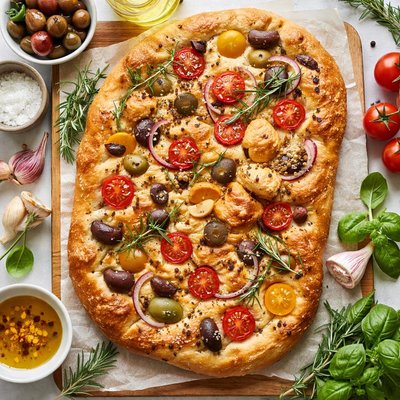 Image of Rustic Focaccia