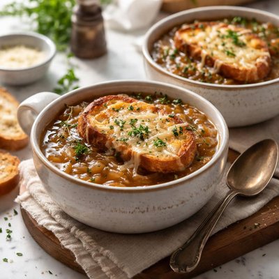Image of Rustic French Onion Soup