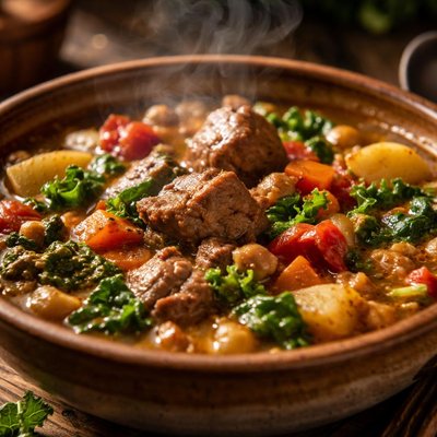 Image of Rustic Lamb Soup from Florence Minestra Dagnello