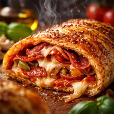 Image of Rustic Pizza Stromboli