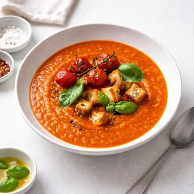 Image of Rustic Roast Tomato Soup