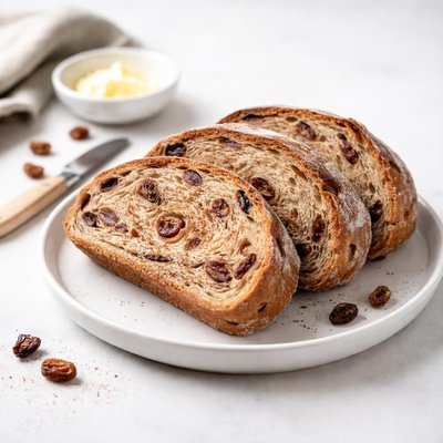 Image of Rustic Wheat Cinnamon Raisin Bread