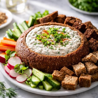 Image of Rye Bread Dill Dip
