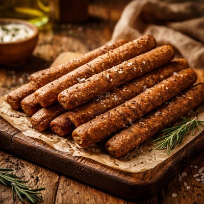 Image of Rye Breadsticks with Caraway Seed