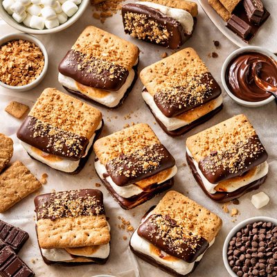 Image of S Mores Sandwich Cookies