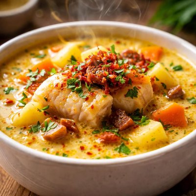 Image of Saffron Fish Chowder