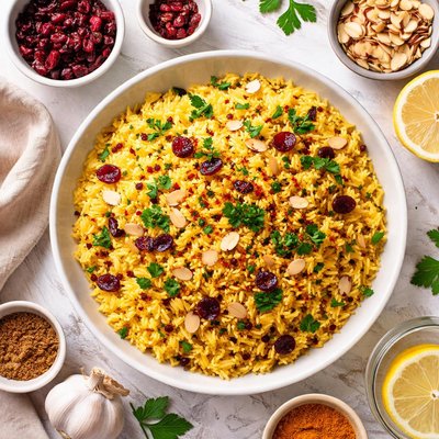 Image of Vegan Saffron Rice