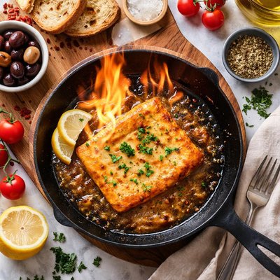 Image of Saganaki Flambe